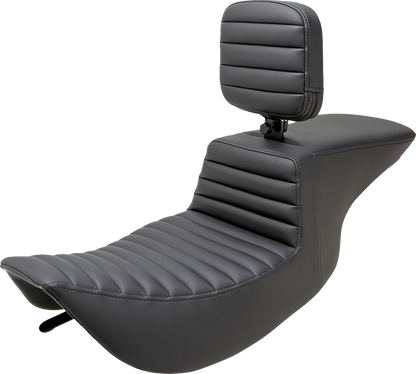 Saddlemen Step Up Tuck n Roll Seat & Backrest for 1997-2007 Harley Touring FLHR