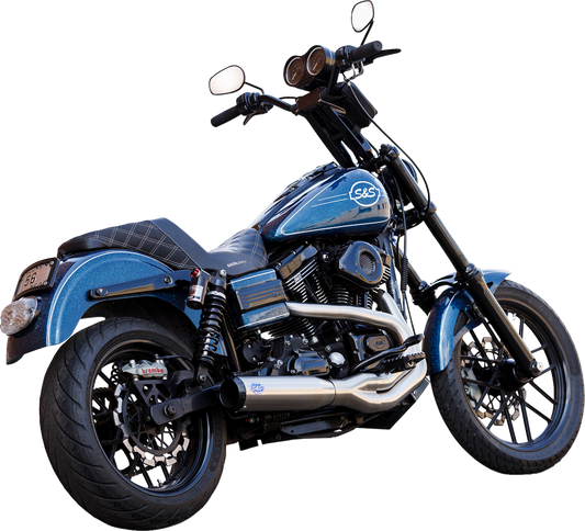 S&S Cycle 2-into-1 Qualifier Exhaust System for 2006-2007 Harley Dyna FXD FXDB