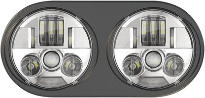 Custom Dynamics Chrome Probeam LED Headlight 1998-2013 Harley Road Glides FLTR