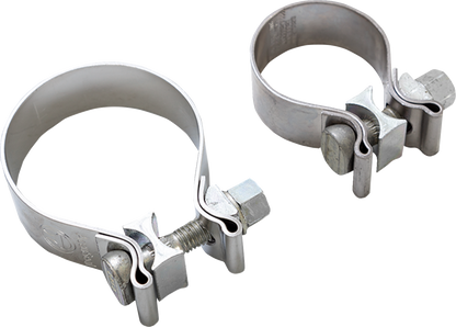 Vance & Hines Slip On Muffler Exhaust Clamps for 2017-2024 Harley Touring M8