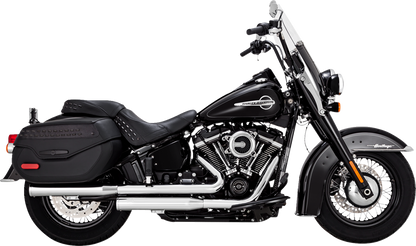 Vance & Hines Chrome 3" Eliminator 300 Slip On Mufflers 2018-2022 Harley FLHC