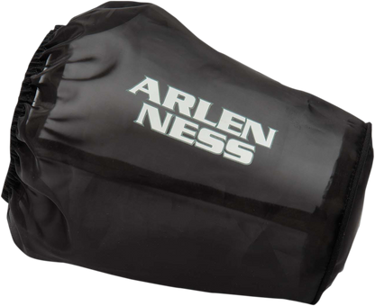 Arlen Ness Black Monster Sucker w/ Cover Air Filter Cleaner Rain Sock for Harley