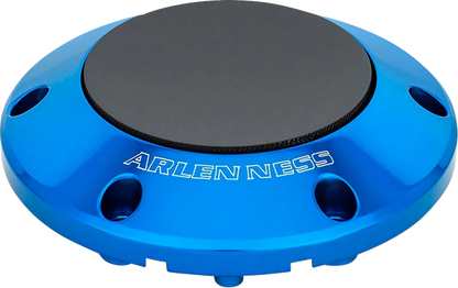 Arlen Ness Blue Pop Up Gas Fuel Cap fits 2023-2026 Harley Street Road Glide M8