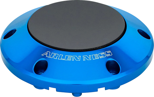 Arlen Ness Blue Pop Up Gas Fuel Cap fits 2023-2026 Harley Street Road Glide M8