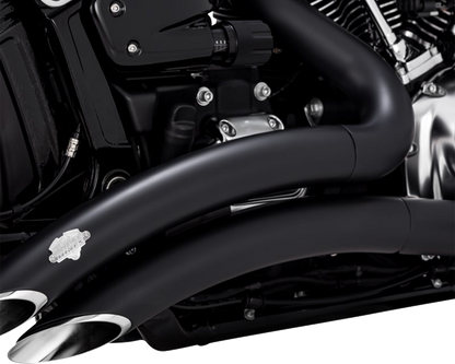 Vance & Hines Big Radius 2-2 Black Exhaust System fits 2025-2026 Harley Fat Boy