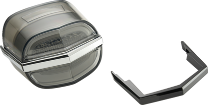 Ciro Armor Smoke Taillight w/ Lightstrike fits 1999-2024 Harley Touring Softail