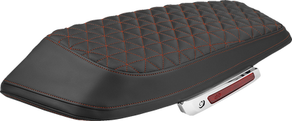 Saddlemen Red Tri Gripper Saddlebag Lid Covers for 2023-2026 Harley Touring