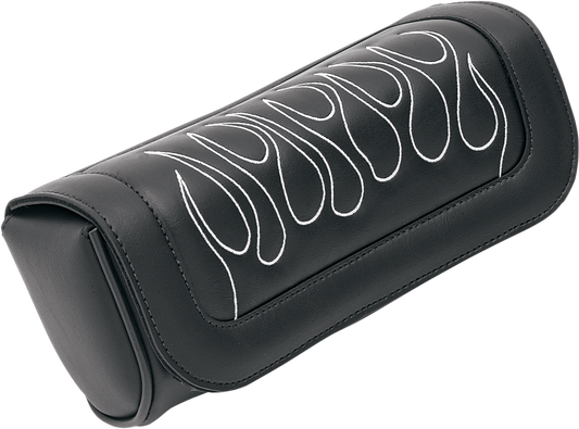 Saddlemen Silver Flame Highwaymen Tattoo Front Fork Tool Pouch Bag for Harley