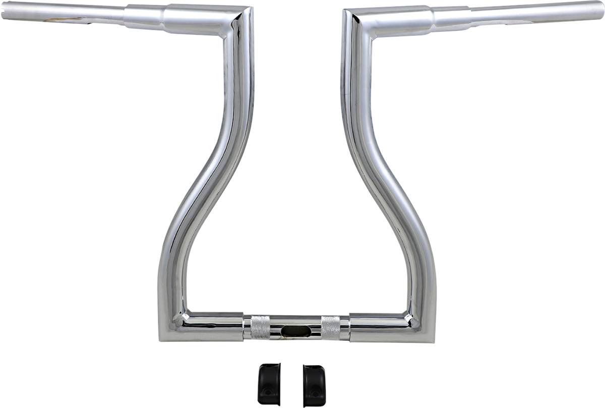 La Choppers Thresher Chrome 16" Ape Hanger Handlebars 2015-22 Harley Road Glide