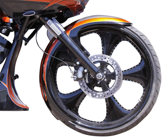 Paul Yaffe 23" DEI Steel Front Fender 1984-2013 Harley Touring Models FLHX FLHT is it ecoated????