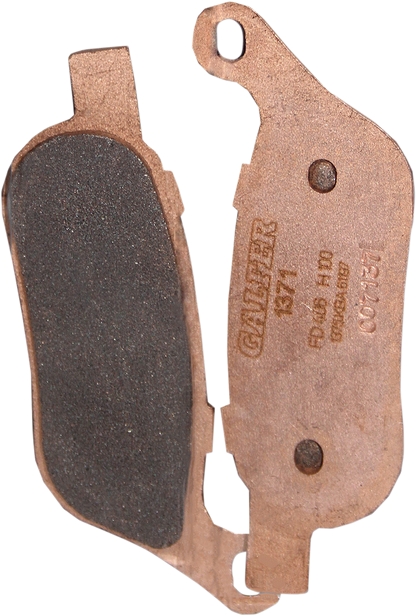 Galfer Sintered Rear Brake Pad Set for 2008-2017 Harley Softail Dyna FXDF FLSTF