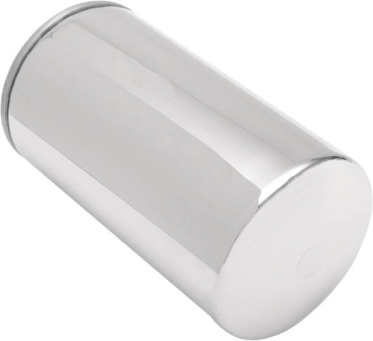 Drag Specialties Chrome Spin on Oil Filter for 1991-1998 Halrey Dyna FXDL FXD