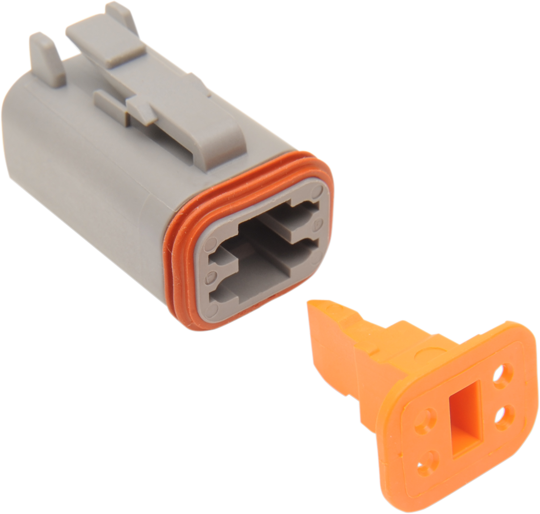 Namz Deutsch Receptacle DT Sealed Connector Component 4 Pin for Harley Davidson