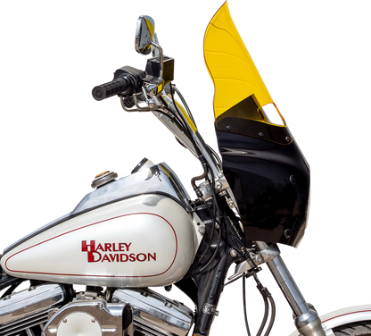 Klock Werks 15" Kolor Flare Yellow Road Warrior Fairing Motorcycle Windshield
