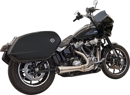 Bassani Ripper 2-1 Stainless Exhaust System for 22-26 Harley Softail FLHC FXLRST