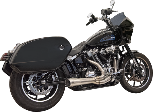 Bassani Ripper 2-1 Stainless Exhaust System for 22-26 Harley Softail FLHC FXLRST