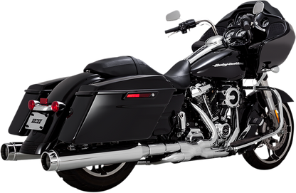 Vance & Hines Torquer 450 Exhaust 4.5" Mufflers for 1995-16 Harley Touring 16673