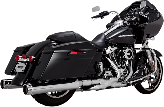 Vance & Hines Torquer 450 Exhaust 4.5" Mufflers for 1995-16 Harley Touring 16673