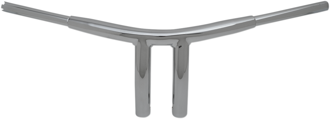 Drag Specialties 8" Chrome Radius T-Bar Handlebars for Harley Davidson