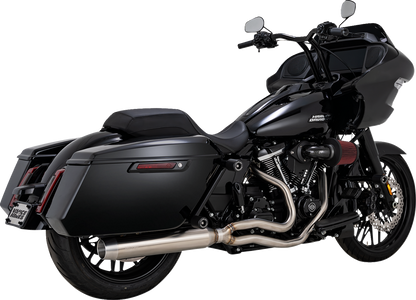 Vance & Hines Gaslighter 2-1 Brushed Exhaust System for 2017-2026 Harley Touring