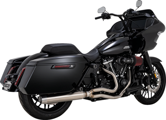 Vance & Hines Gaslighter 2-1 Brushed Exhaust System for 2017-2026 Harley Touring