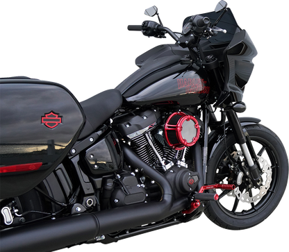 Arlen Ness Red Method Clear Series Air Cleaner Filter for 2023-2025 Harley M8
