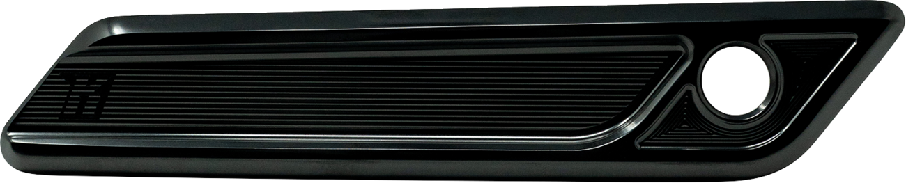 Kodlin Gloss Black Slant Saddlebag Latch Covers fits 2023-2025 Harley Touring