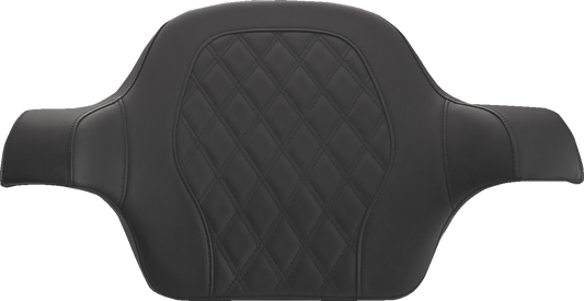 Saddlemen King Tour Pak Black Lattice Backrest Pad for 2014-2024 Harley Touring
