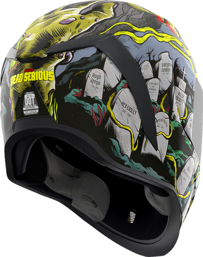Icon Airform Dead Serious MIPS Full Face Unisex Adult Street Motorcycle Helmet