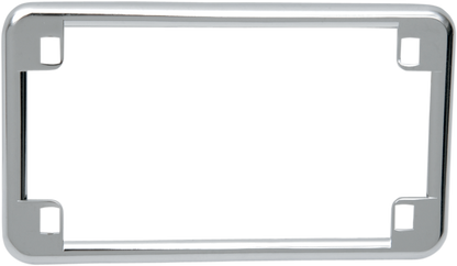 Drag Specialties Chrome Universal Motorcycle License Plate Frame fits Harley