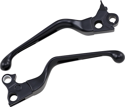 Drag Specialties Slotted Handlebar Lever Set fits 1996-2017 Harley Dyna Touring