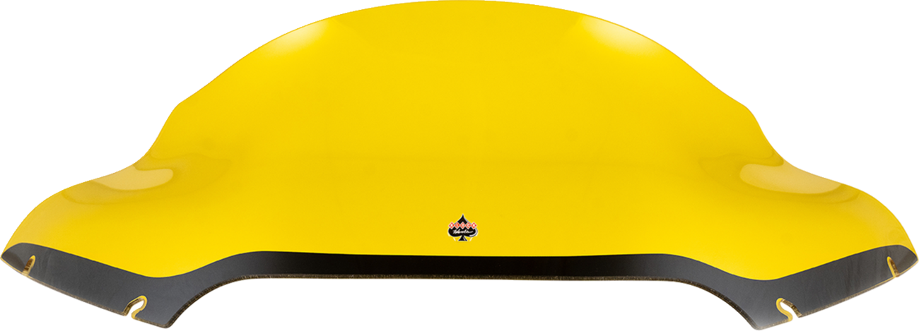 Klock Werks Kolor Flare 9" Yellow Windshield fits 2015-2023 Harley Road Glide