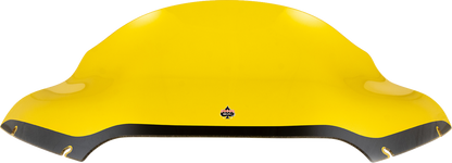 Klock Werks Kolor Flare 9" Yellow Windshield fits 2015-2023 Harley Road Glide