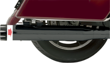 Bassani Black Quick Change Exhaust Mufflers 1995-2016 Harley Touring FLHT FLHX
