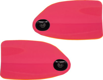 Klock Werks Pink Ice Flare Hand Guards for 2014-2025 Indian Challenger Chieftain