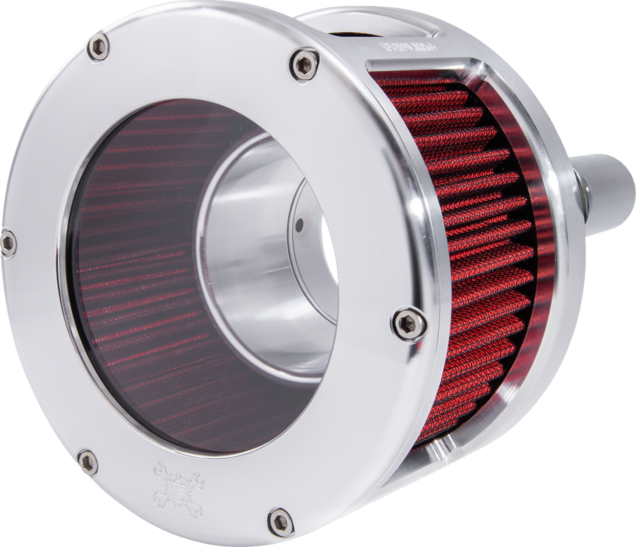 Feuling BA Race Clear Raw Red Air Cleaner Kit 2017-2024 Harley Touring Softail