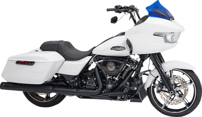 Klock Werks Kolor Flare 10" Blue Windshield for 2023-2025 Harley Road Glide FLTR