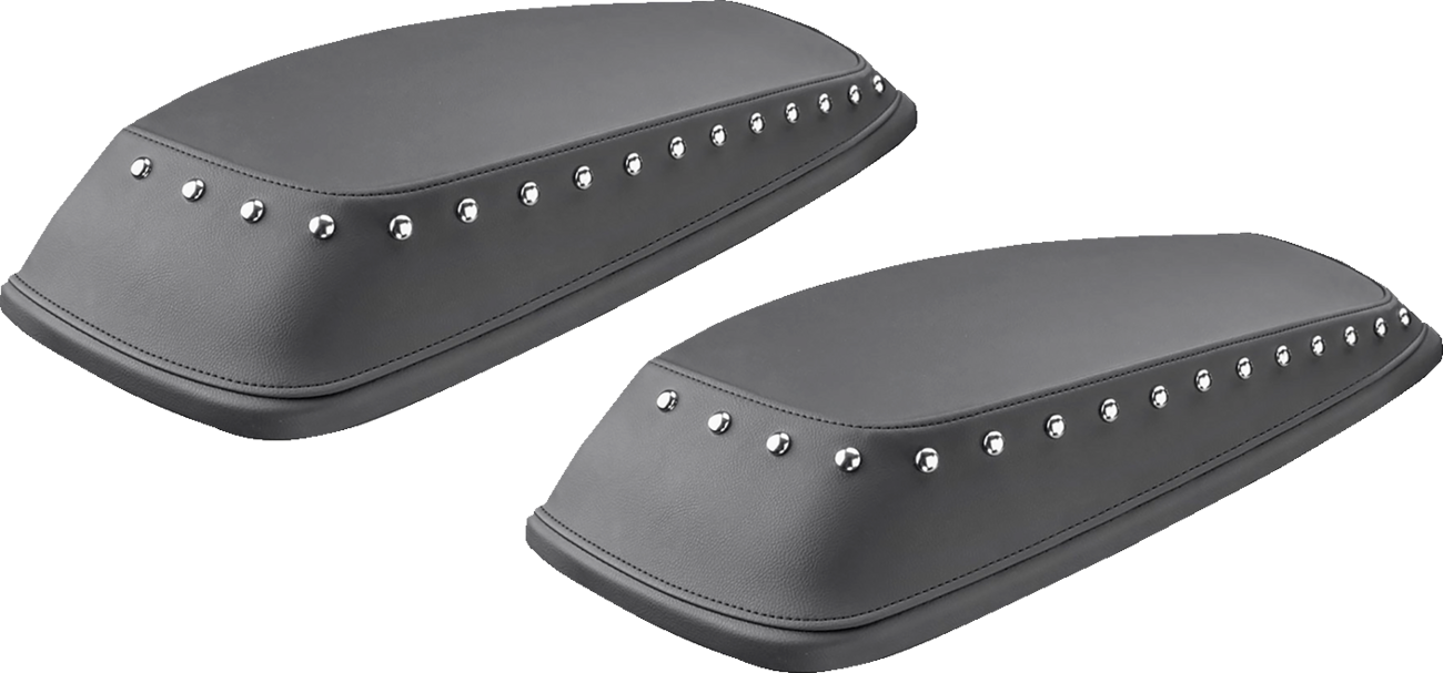 Saddlemen Studded Saddlebag Lid Covers fits 2014-2023 Harley Touring FLH FLT