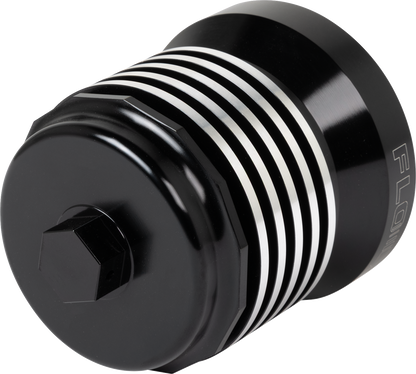 PC Racing Flo Black Reusable 304 Stainless Steel Oil Filter 1984-26 Harley