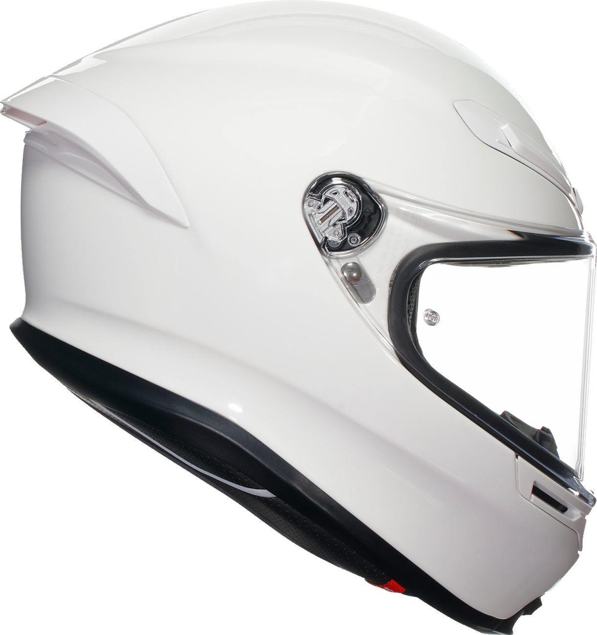 AGV K6 S Solid White Unisex Adult Full Face Street Harley Motorcycle Helmet