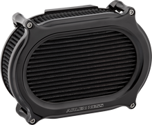 Arlen Ness Stage II Black Oval Air Filter Cleaner Kit 2017-2025 Harley Davidson