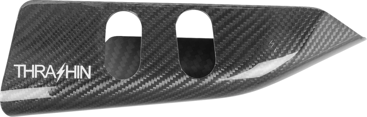 Thrashin Forged Gloss Carbon Ignition Cover for 2018-2026 Harley Touring Softail