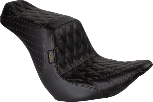 Le Pera Tailwhip Up Front Seat for 2018-25 Harley Softail Low Rider El Diablo ST