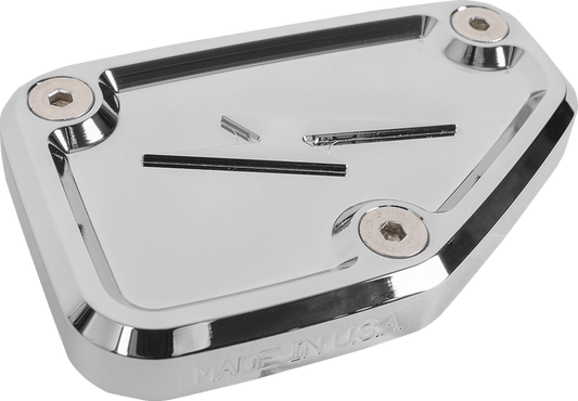 Thrashin Chrome Front Brake Master Cylinder Cover for 2024 Street Road Glide