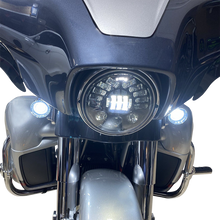 Custom Dynamics 7" Adaptive Chrome Headlight 2014-23 Indian Challenger Chieftain