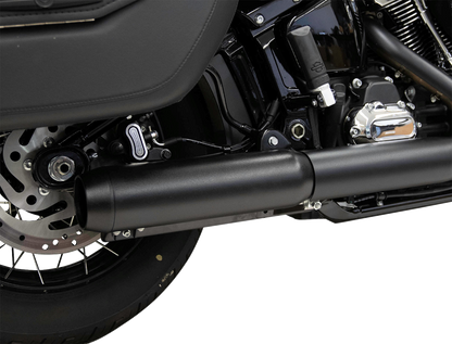 Bassani 4" Black Slip On Muffler fits 2025 Harley Softail FLHC FXBB FXLRST