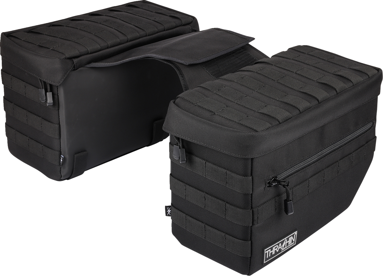Thrashin Escape Storage Saddlebags for 1982-2023 Harley Softail Dyna TSB-0007