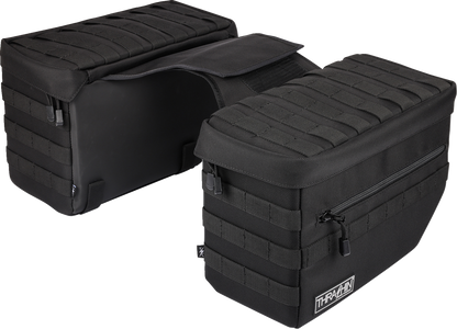 Thrashin Escape Storage Saddlebags for 1982-2023 Harley Softail Dyna TSB-0007