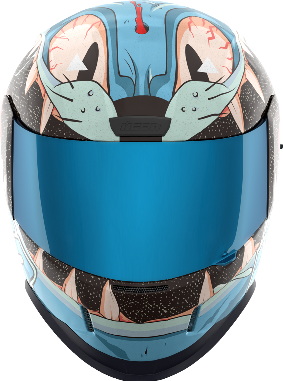 Icon Airform 9 Lives Blue MIPS Full Face Unisex Adult Street Motorcycle Helmet