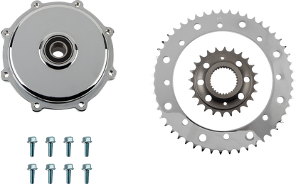 Drag Specialties 530 Chain Conversion Kit for 2017-2024 Harley Touring FLHR FLHT